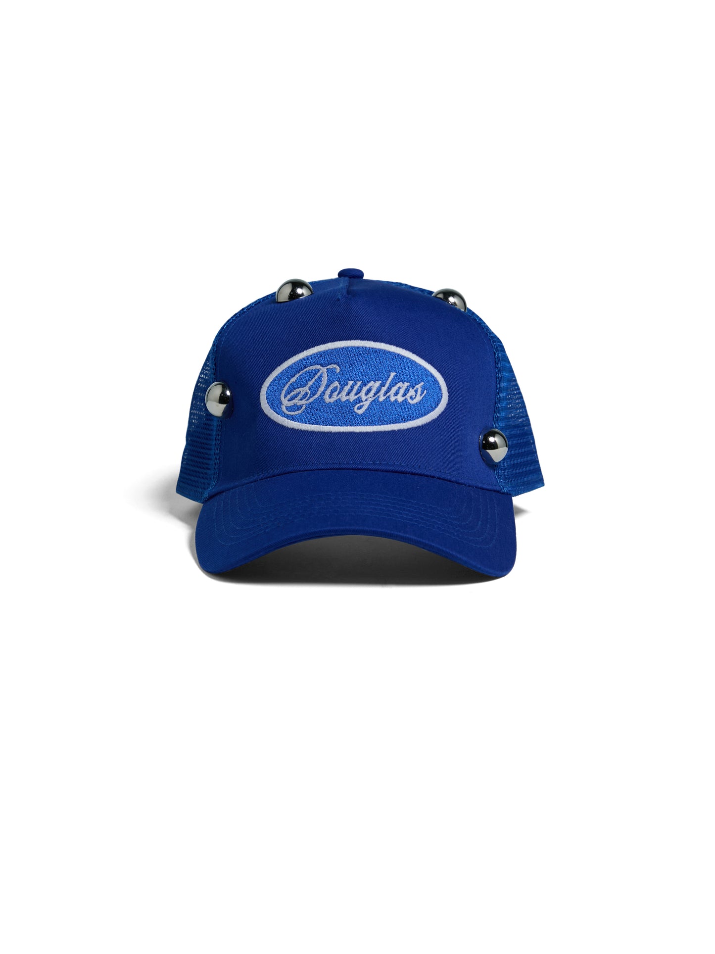 Douglas Silver Rivet Trucker - Blue