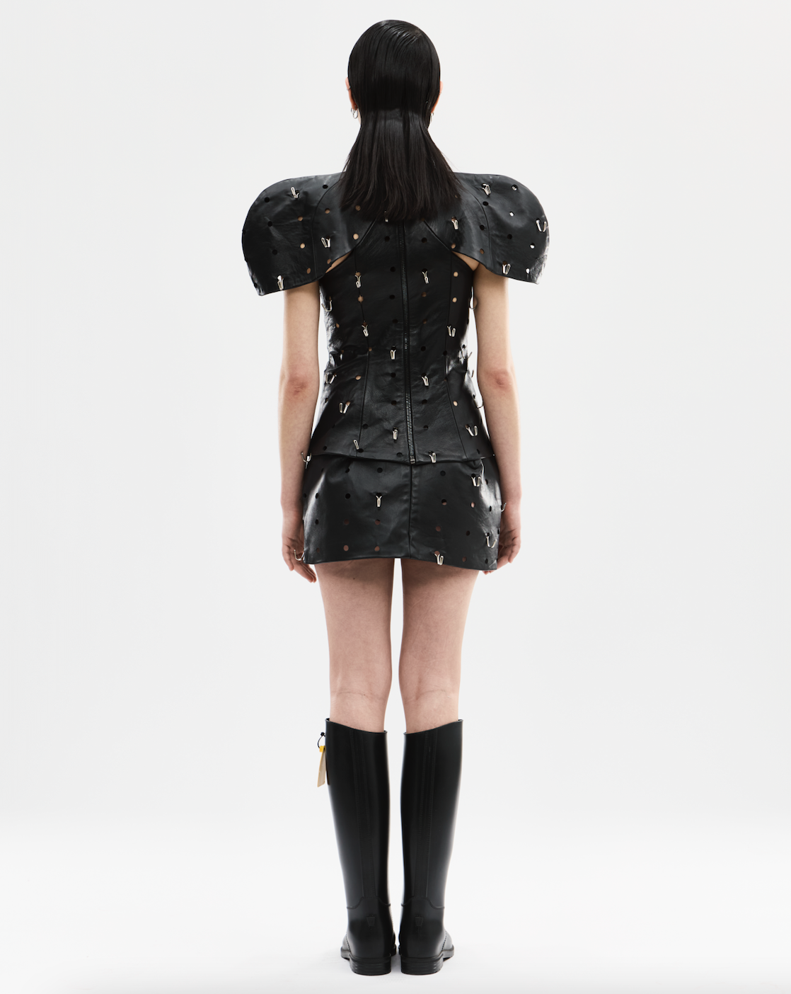 Leather Hook Top