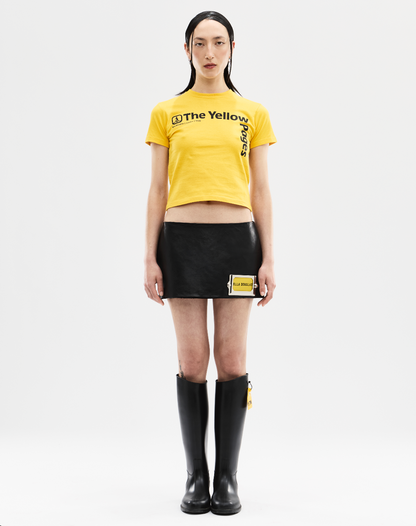 Ella Douglas Name Badge Mini Skirt