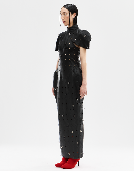 Leather Hook Dress