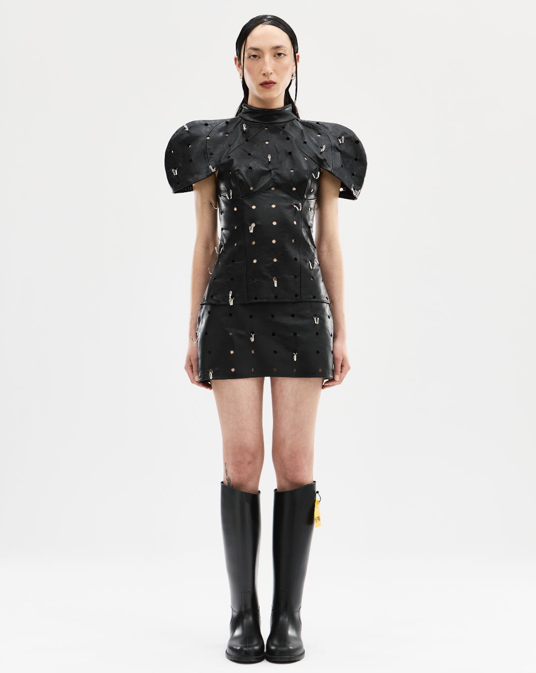 Leather Hook Top